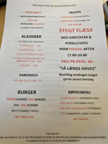 Opinii despre FRK Kejser Cafe & Restaurant în Glesborg - Gastronomi og hotelvirksomhed