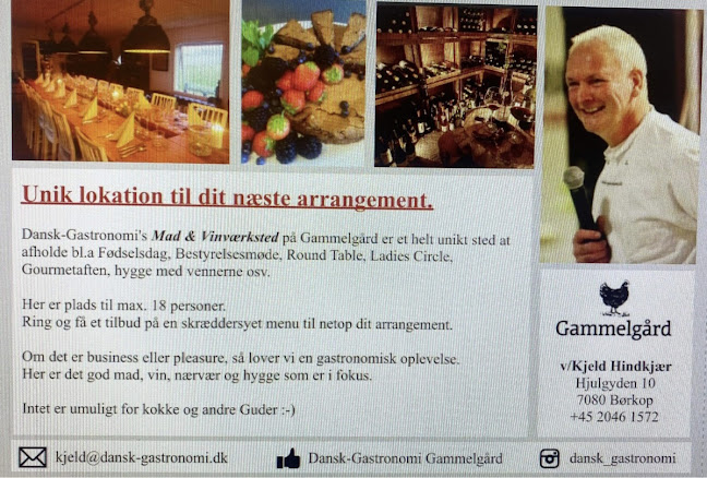Dansk Gastronomi Gammelgård Mad & Vinværksted - Gastronomi og hotelvirksomhed