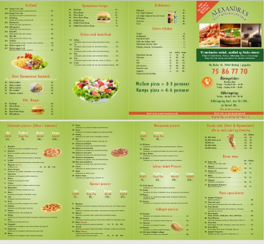 Alexandra´s Pizza, Kebab og Grillbar - Gastronomi og hotelvirksomhed