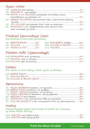 Opinii despre Byens Pizzeria în Helsinge - Gastronomi og hotelvirksomhed