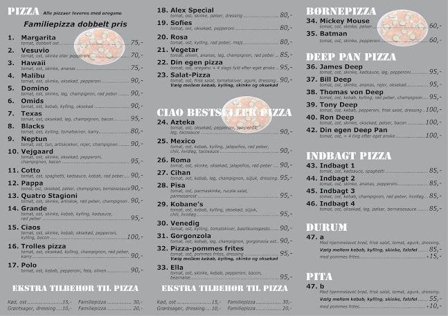 Comentarii opinii despre Ciao Pizza Aalborg