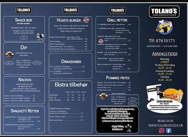 Opinii despre Tolano's Pizza & Grill în Hadsten - Gastronomi og hotelvirksomhed