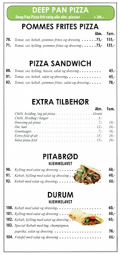 Horne Pizza & Grill - Hirtshals