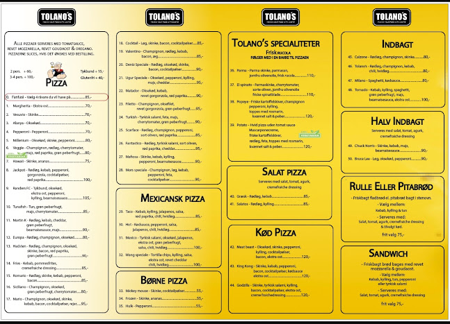 Tolano's Pizza & Grill