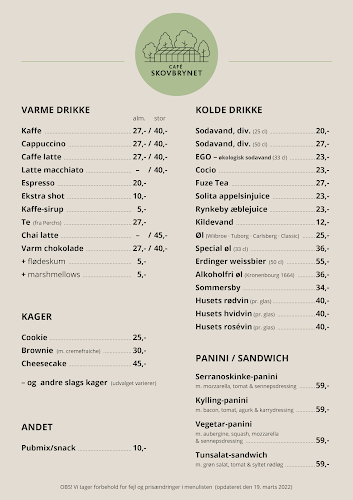 Comentarii opinii despre Cafe Skovbrynet