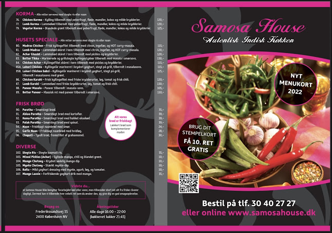 Opinii despre Samosa House în København - Gastronomi og hotelvirksomhed