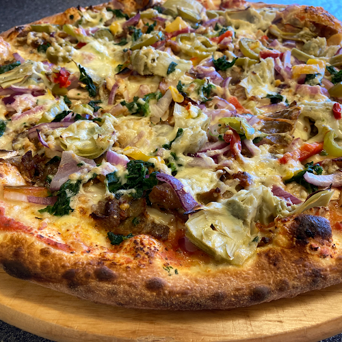 Opinii despre Byens Pizza & Burger în Hjortshøj - Gastronomi og hotelvirksomhed