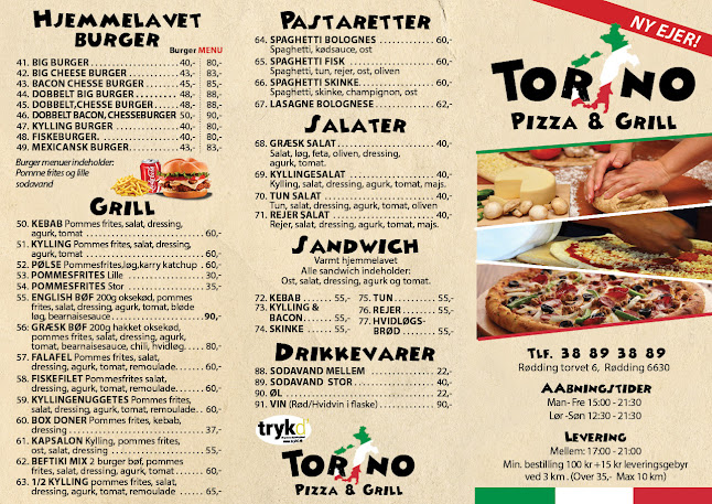 TORINO PIZZA &GRILL - Gastronomi og hotelvirksomhed