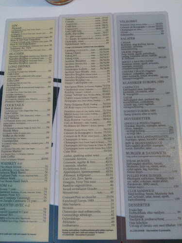 Cafe EUROPA 1989 - København