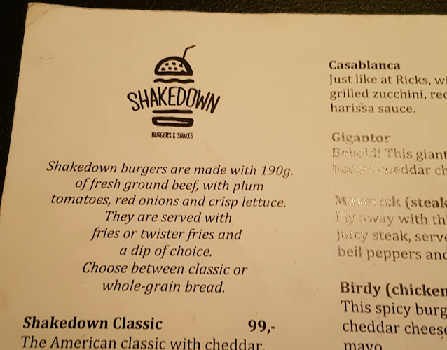 Opinii despre Shakedown Burgers & Shakes în Frederiksberg - Gastronomi og hotelvirksomhed