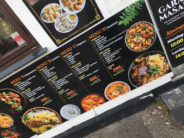 Opinii despre Garam Masala, The Authentic Indian and Continental Kitchen în København - Gastronomi og hotelvirksomhed