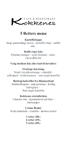 Cafe & Restaurant Kokkenes - Gastronomi og hotelvirksomhed