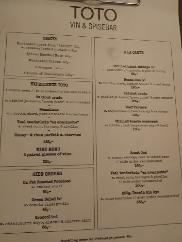 Toto Vin & Spisebar - Gastronomi og hotelvirksomhed