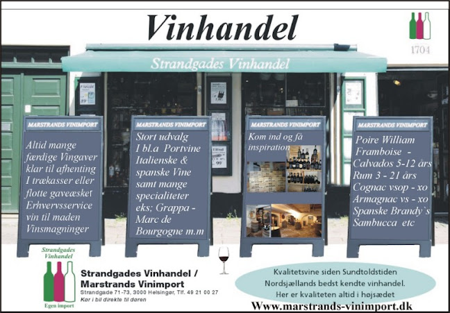 Opinii despre Strandgades Vinhandel în Helsingør - Gastronomi og hotelvirksomhed