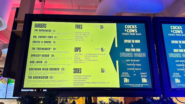 Cocks & Cows Tivoli Food Hall - Gastronomi og hotelvirksomhed