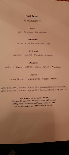 Restaurant Rusk og Brasserie