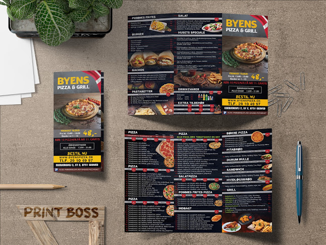 Byens Pizza og grill - Gedved