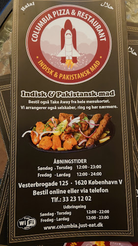 Kolumbia - Indisk & Pakistansk