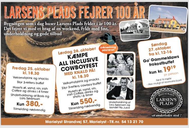 Comentarii opinii despre Larsens Plads