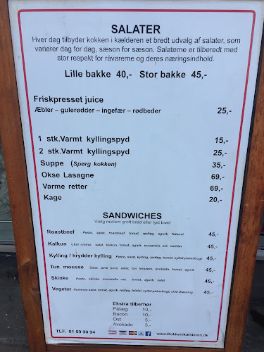 Opinii despre Kokken i kælderen în København - Gastronomi og hotelvirksomhed