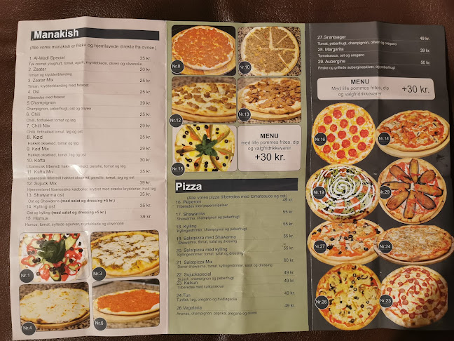 Manakish Alwadi - Almalek-shawerma - København