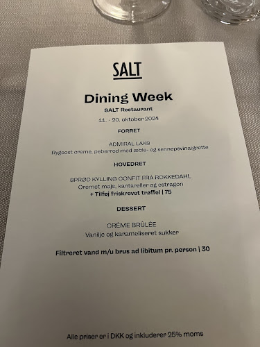 Opinii despre SALT bar og restaurant în København - Gastronomi og hotelvirksomhed
