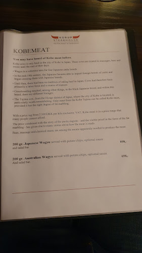 Korup Steakhouse - Gastronomi og hotelvirksomhed