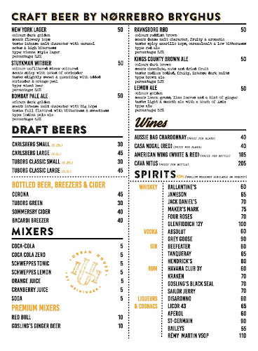 Opinii despre Urban Bar în København - Gastronomi og hotelvirksomhed