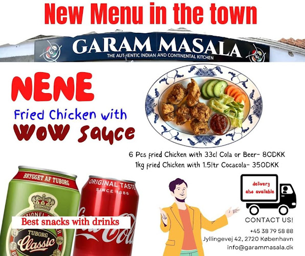 Garam Masala, The Authentic Indian and Continental Kitchen - København