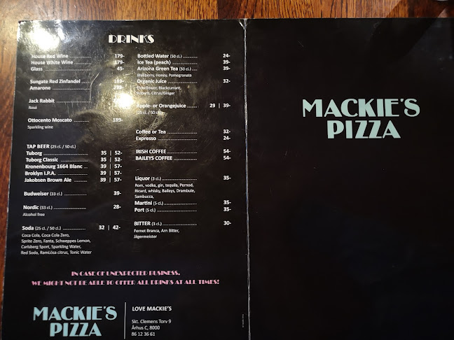 Opinii despre Mackies Pizza & Cantina în Aarhus - Gastronomi og hotelvirksomhed