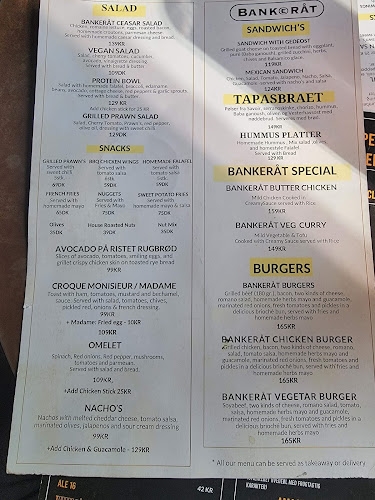 Bankeråt - Gastronomi og hotelvirksomhed