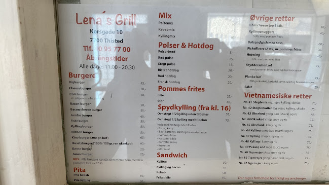 Lenas Grill - Thisted