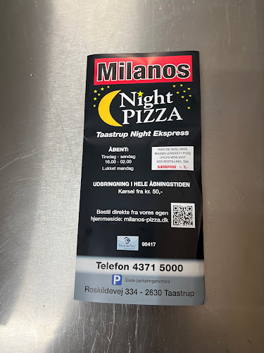 Opinii despre Milanos Pizza Tåstrup în Taastrup - Gastronomi og hotelvirksomhed