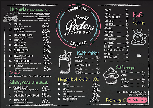 Opinii despre Sankt Peters Cafe în København - Gastronomi og hotelvirksomhed