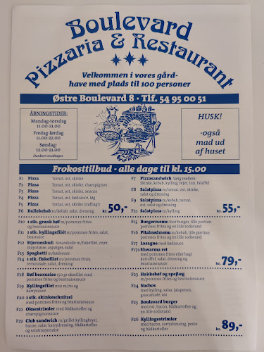 Opinii despre Boulevard Pizzeria & Restaurant în Nakskov - Gastronomi og hotelvirksomhed