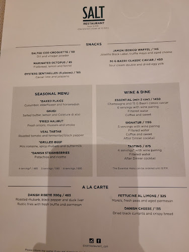 SALT bar og restaurant - København