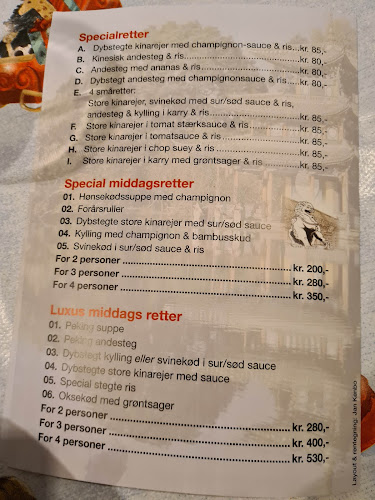 Opinii despre Kinesisk Grill în Køge - Gastronomi og hotelvirksomhed