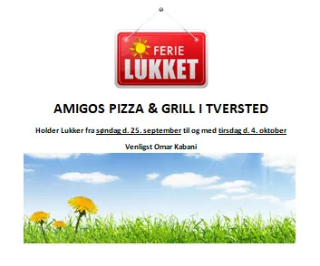 Amigo's Pizza & Grill - Bindslev