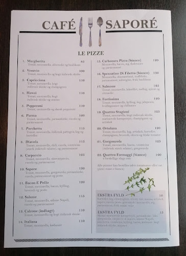 CAFE SAPORE - Gastronomi og hotelvirksomhed