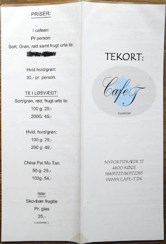 Opinii despre Café T în Køge - Gastronomi og hotelvirksomhed