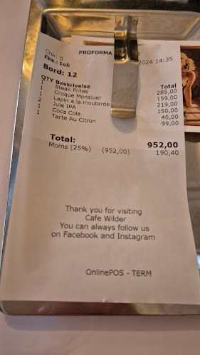 Comentarii opinii despre Cafe Wilder