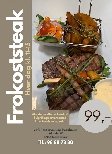 Opinii despre Café Rendezvous Pizza & Steak House în Brønderslev - Gastronomi og hotelvirksomhed