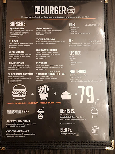 Opinii despre It's Burger în København - Gastronomi og hotelvirksomhed