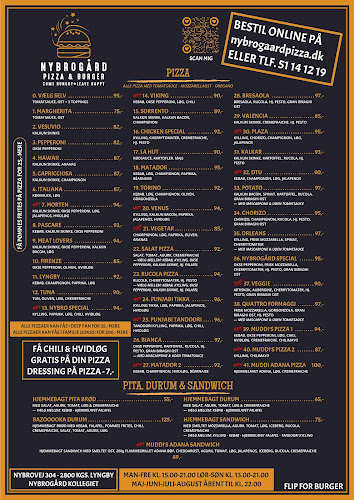 Opinii despre Nybrogård Kiosk & Pizzaria în Kongens Lyngby - Gastronomi og hotelvirksomhed