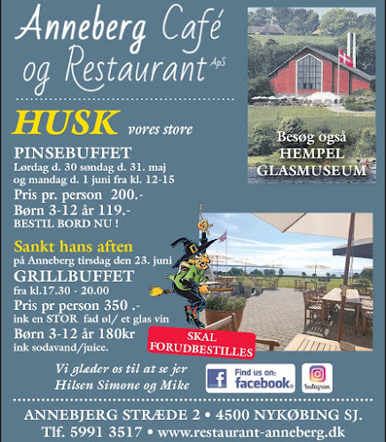 Anneberg Cafe & Restaurant - Nykøbing Sjælland