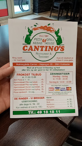 Cantino's Pizzabar - Kokkedal