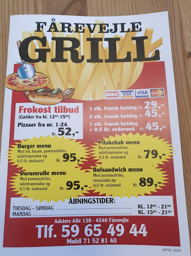 Comentarii opinii despre Fårevejle grill