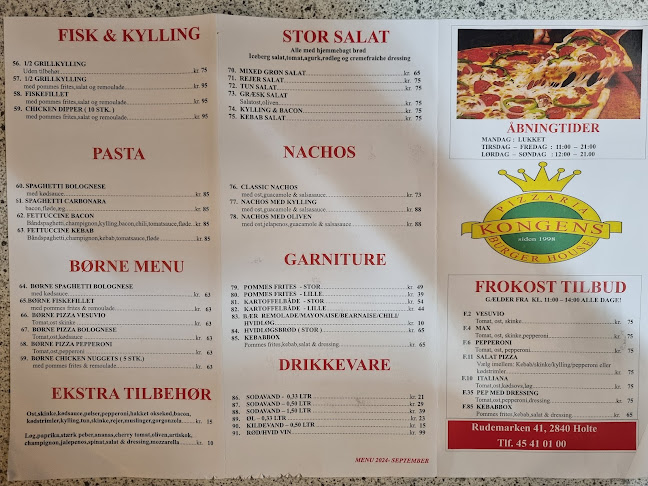 Opinii despre ( 2840 HOLTE ) Kongens Pizzaria og Burger House în Holte - Gastronomi og hotelvirksomhed