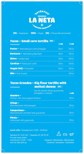 Opinii despre La Neta Nørrebro în København - Gastronomi og hotelvirksomhed