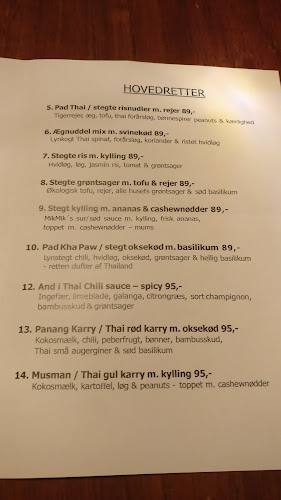 MikMik Thai Food - Gastronomi og hotelvirksomhed